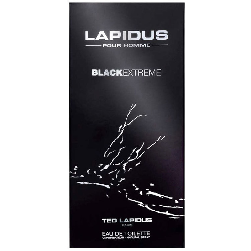 Lapidus Black Extreme Ted Lapidus Eau de Toilette - Perfume Masculino 100ml