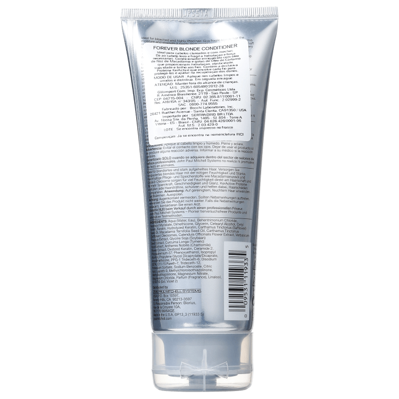 Paul Mitchell Forever Blonde Conditioner - Condicionador 200ml