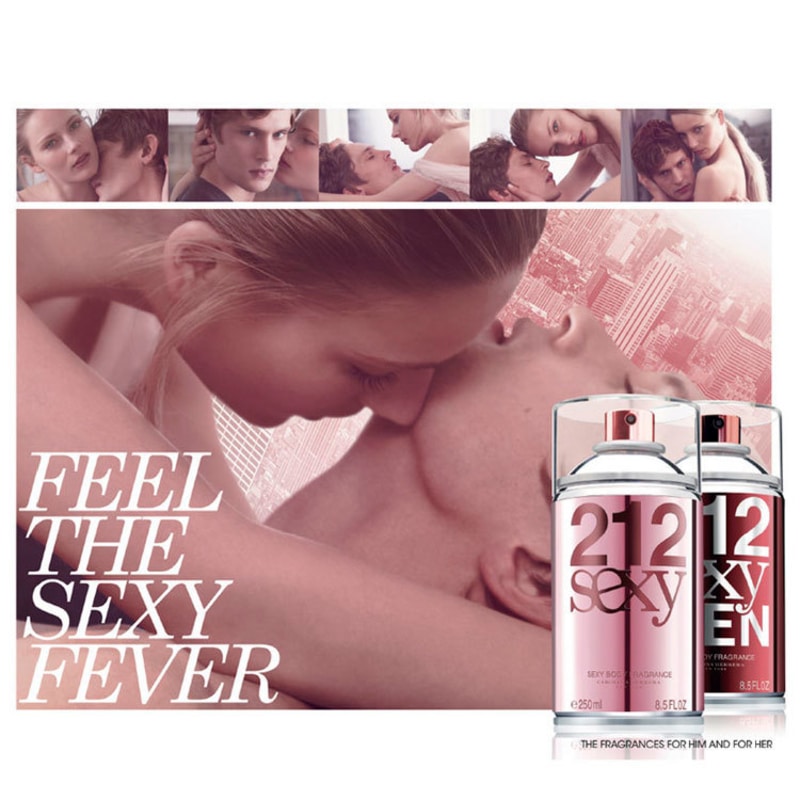 212 Sexy Body Carolina Herrera - Perfume Feminino 250ml
