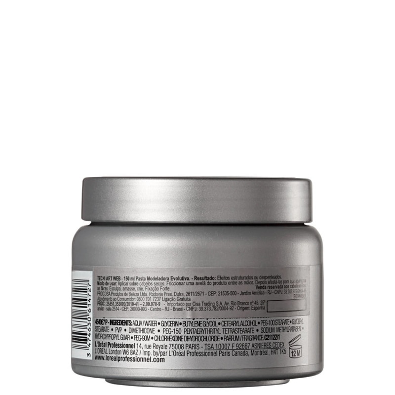 L'Oréal Professionnel Tecni Art A. Head Web Force 5 - Pasta Modeladora 150ml