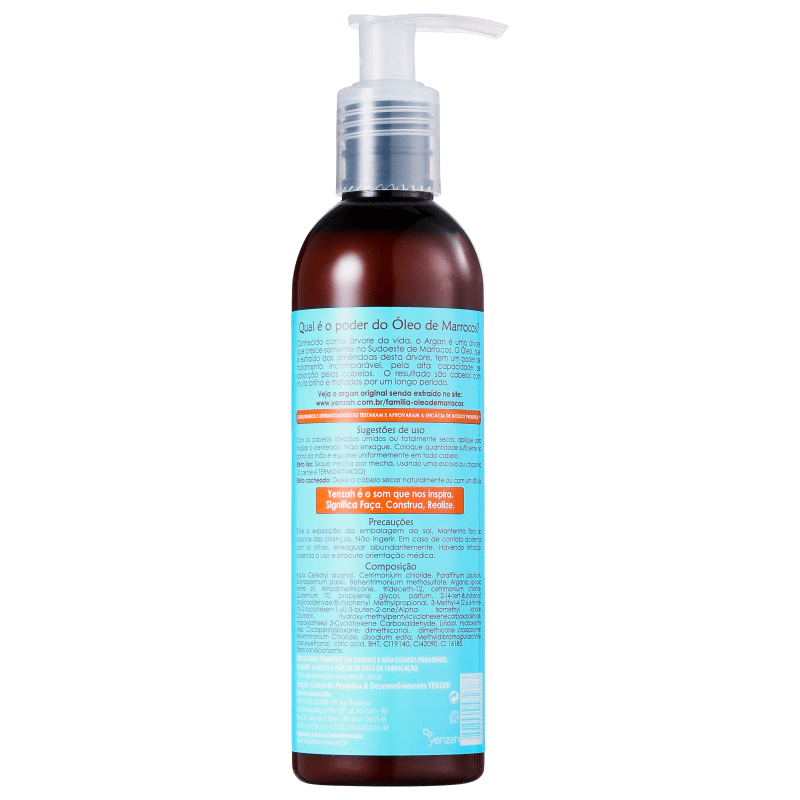 Yenzah Om Óleo de Marrocos Leave-In Reparador Hidratante - Leave-In 240ml