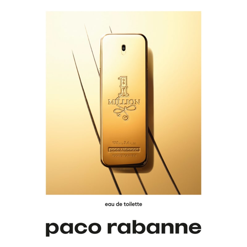 1 Million Paco Rabanne Eau de Toilette - Perfume Masculino 200ml