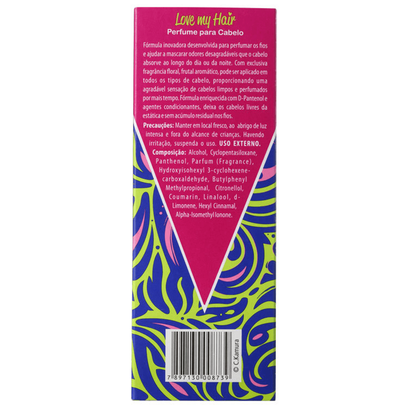 C.Kamura Love My Hair - Perfume para Cabelo 60ml