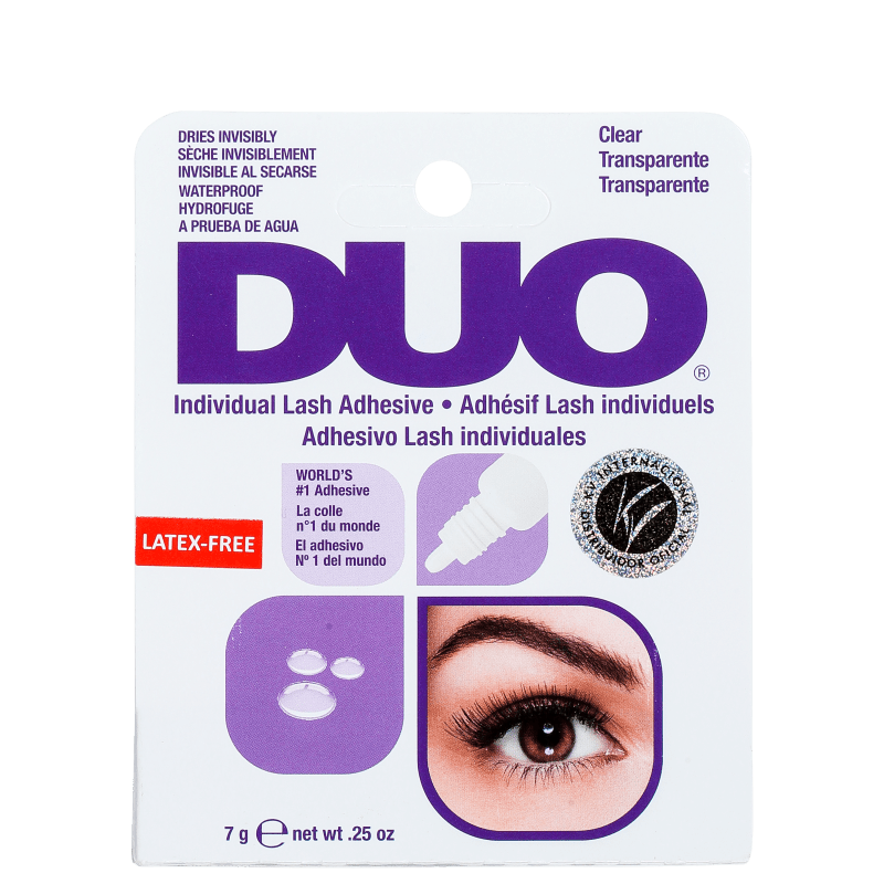 DUO Individual Lash Adhesive Clear - Cola para Cílios 7g
