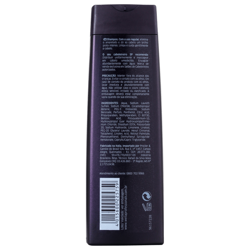 SP System Professional Men Silver - Shampoo 250ml