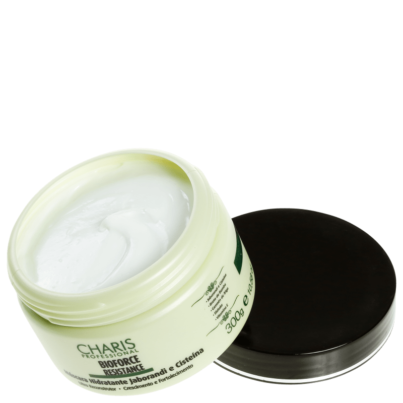 Charis Bioforce Resistance Máscara Hidratante Jaborandi e Cisteína - Máscara 300g