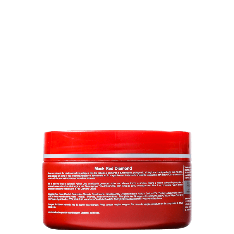 Charis Red Diamond Mask - Máscara de Tratamento 300g