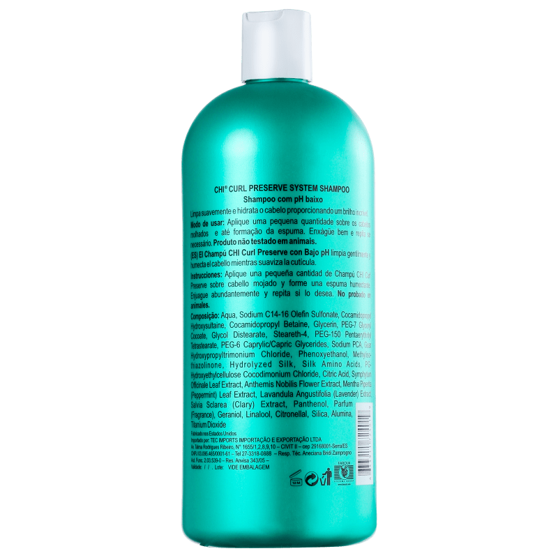 CHI Curl Preserve System - Shampoo 950ml