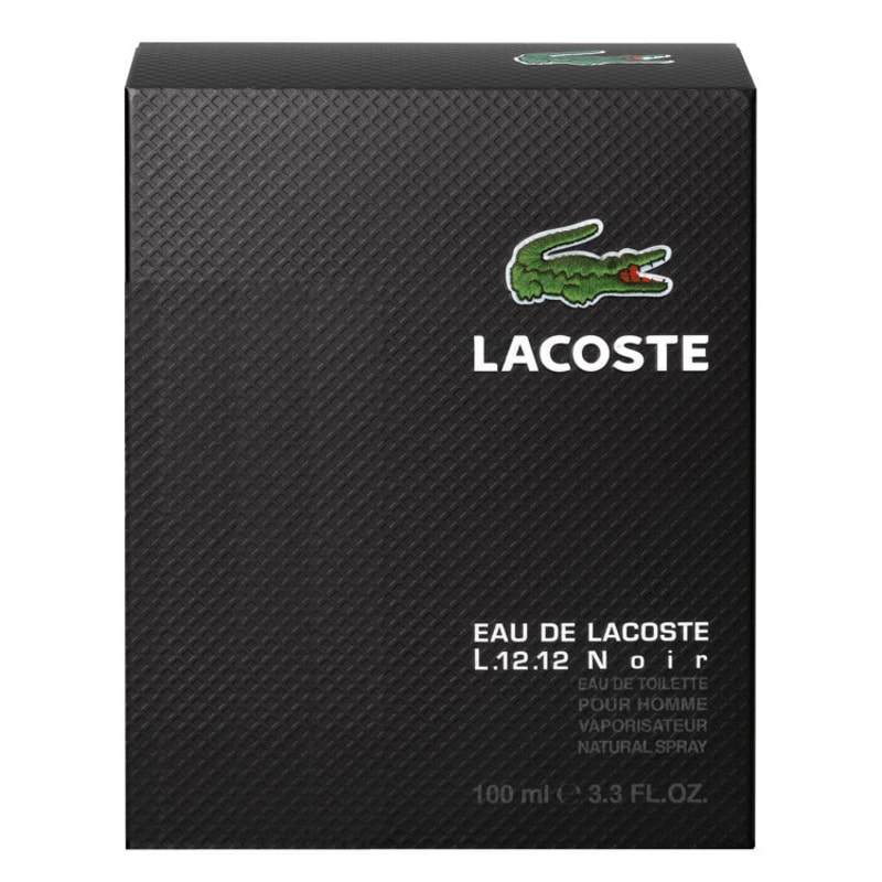 L.12.12 Noir Lacoste Eau de Toilette - Perfume Masculino 100ml