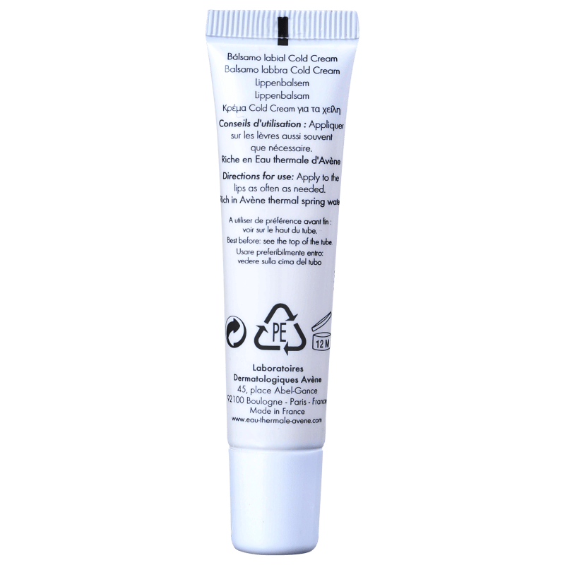 Avène Cold Cream Baume Lèves - Hidratante Labial 15ml