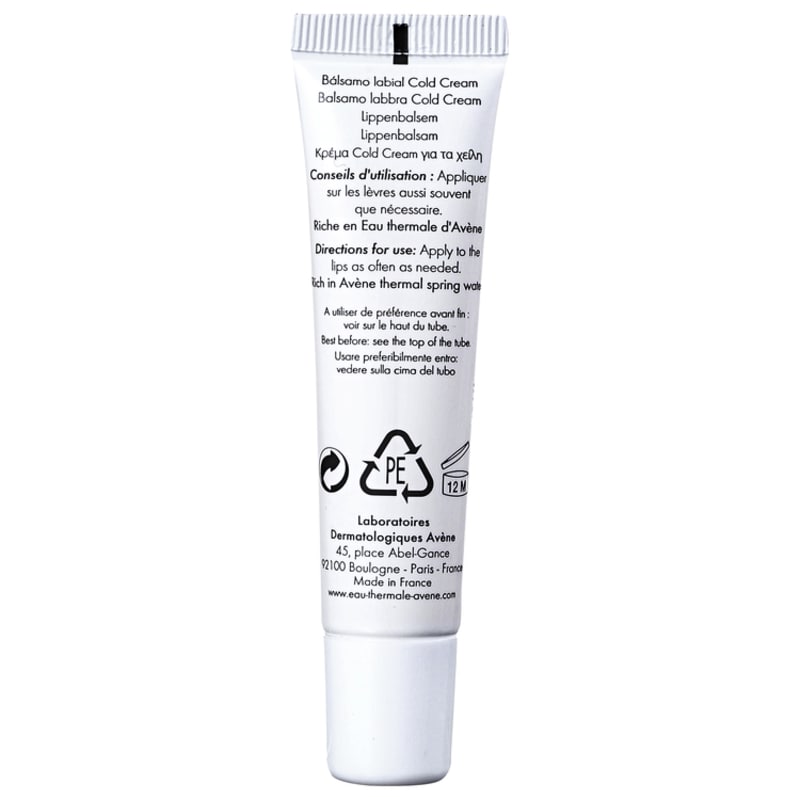Avène Cold Cream Baume Lèves - Hidratante Labial 15ml