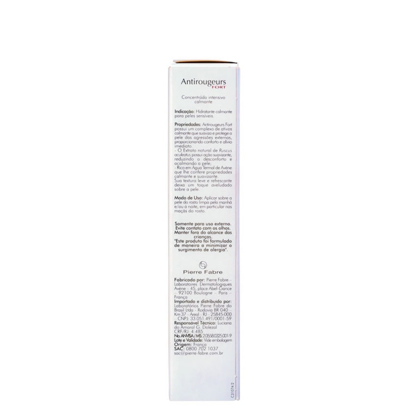 Avène Antirougeurs Fort - Creme Hidratante Antivermelhidão 30ml