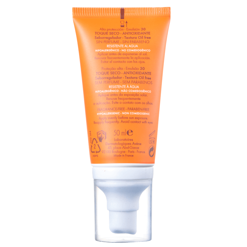 Avène High Protection FPS 30 - Protetor Solar Facial 50ml