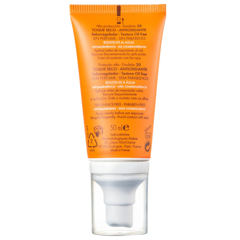 Avène High Protection FPS 30 - Protetor Solar Facial 50ml