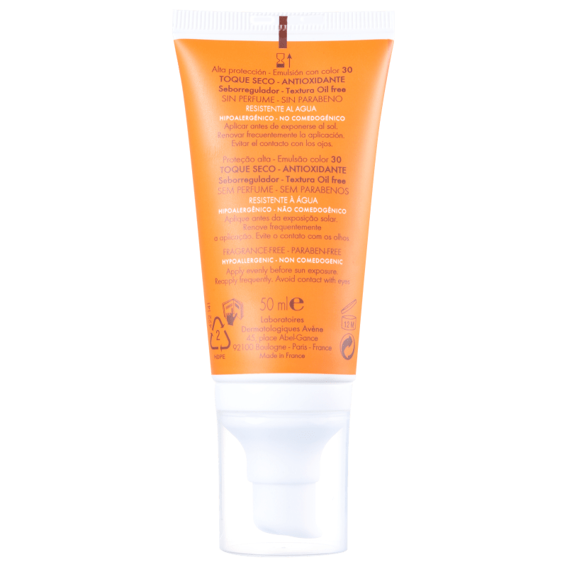 Avène High Protection Tinted FPS 30 - Protetor Solar com Cor 50ml