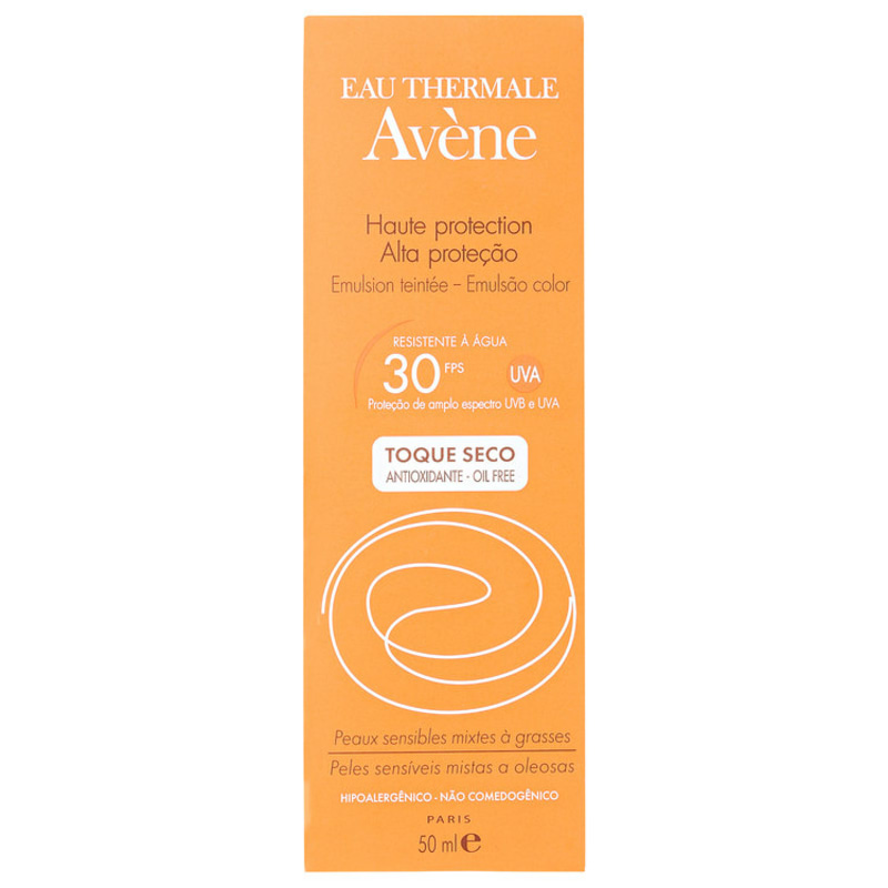Avène High Protection Tinted FPS 30 - Protetor Solar com Cor 50ml