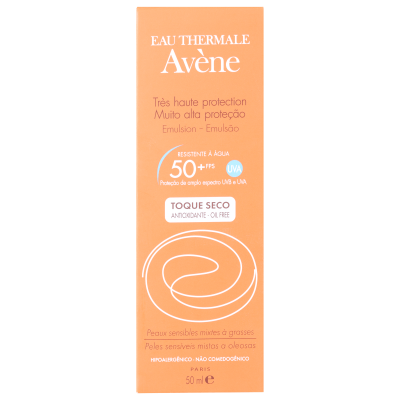 Avène Very High Protection Oil Free FPS 50 - Protetor Solar Facial 50ml