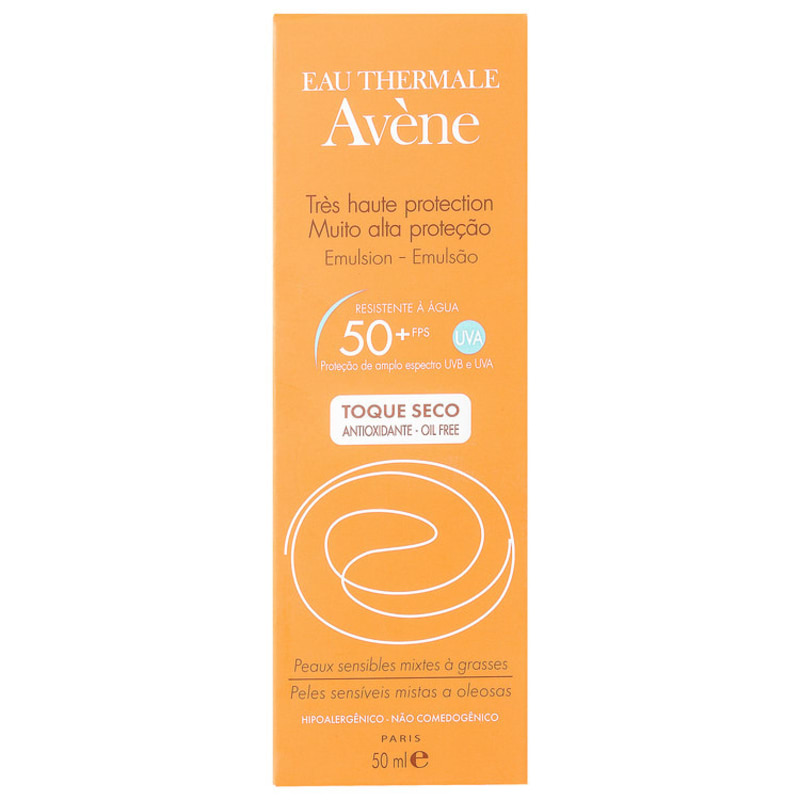 Avène Très Haute Protection Emulsion FPS 50+ - Protetor Solar Facial em Emulsão 50ml