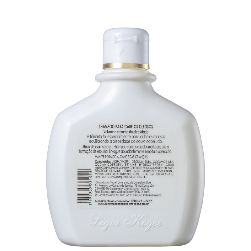 Ligia Kogos Shampoo Cabelos Oleosos - Shampoo 300ml