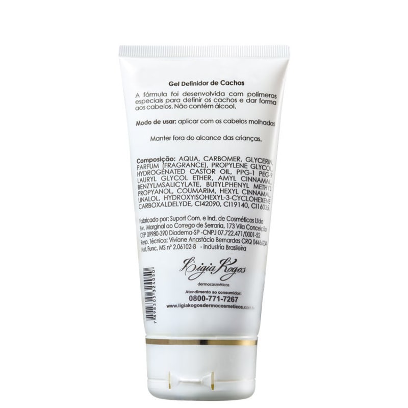 Ligia Kogos Gel Definidor de Cachos - Definidor de Cachos 150g