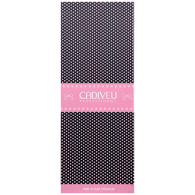 Cadiveu Professional Pink Styler Titânio - Prancha Bivolt