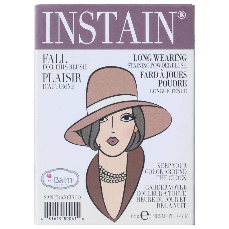the Balm Instain Pinstripe (Plum) - Blush Luminoso 5,5g