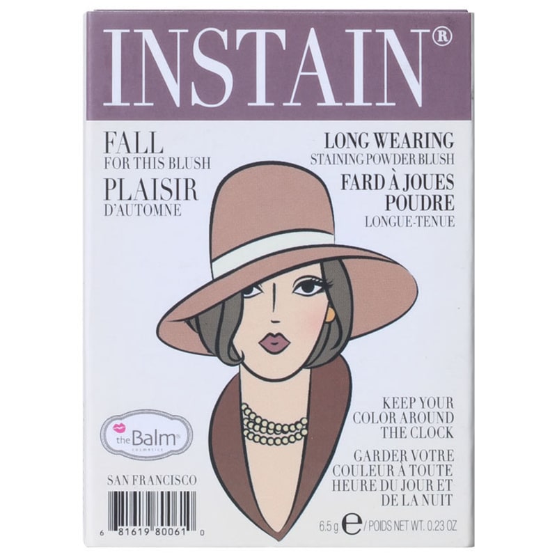 the Balm Instain Pinstripe (Plum) - Blush Luminoso 5,5g