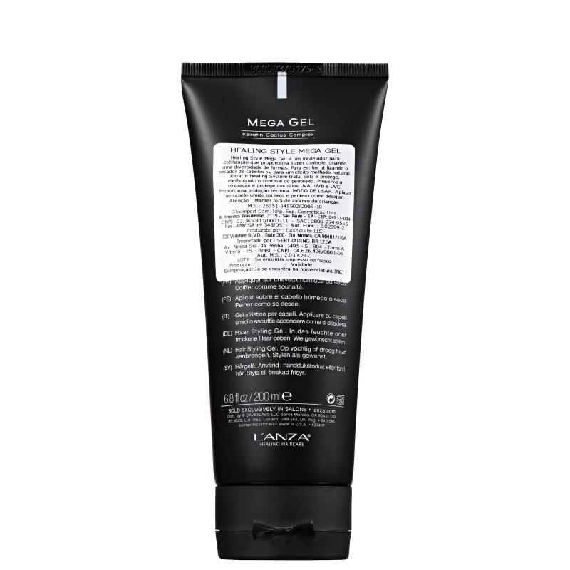 L'Anza Healing Style Mega Gel - Modelador 200ml