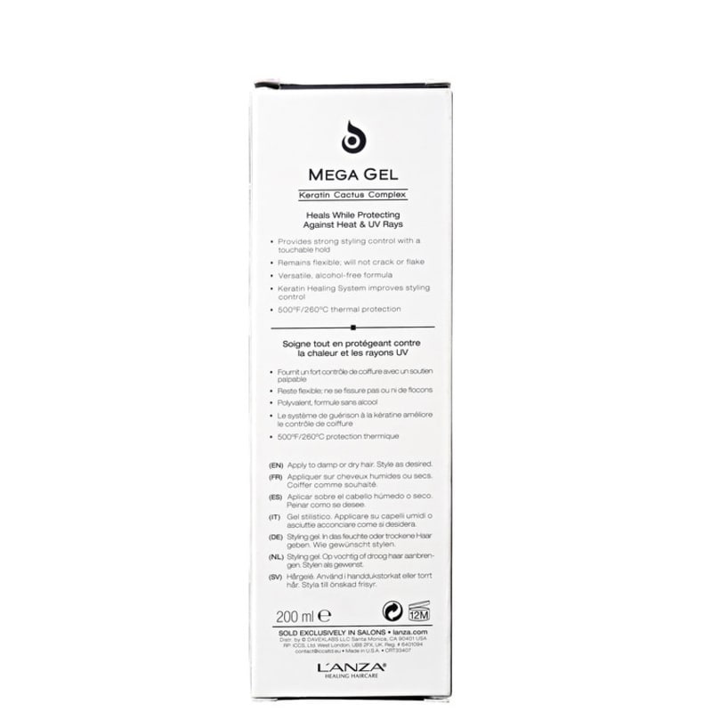 L'Anza Healing Style Mega Gel - Modelador 200ml