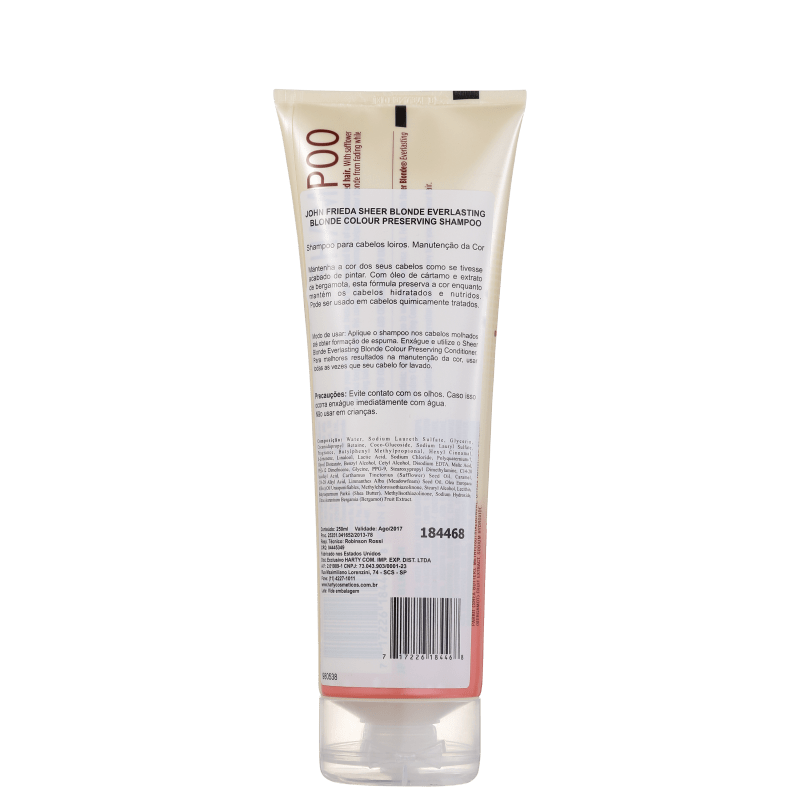 John Frieda Sheer Blonde Everlasting Blonde Colour Preserving - Shampoo 250ml