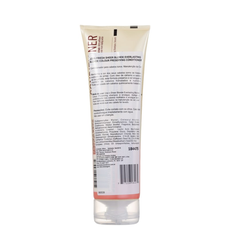 John Frieda Sheer Blonde Everlasting Blonde Colour Preserving Conditioner - Condicionador 250ml