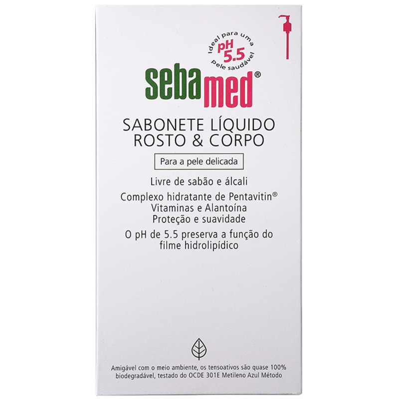 Sebamed Liquid Face & Body Wash - Sabonete Líquido 1000ml