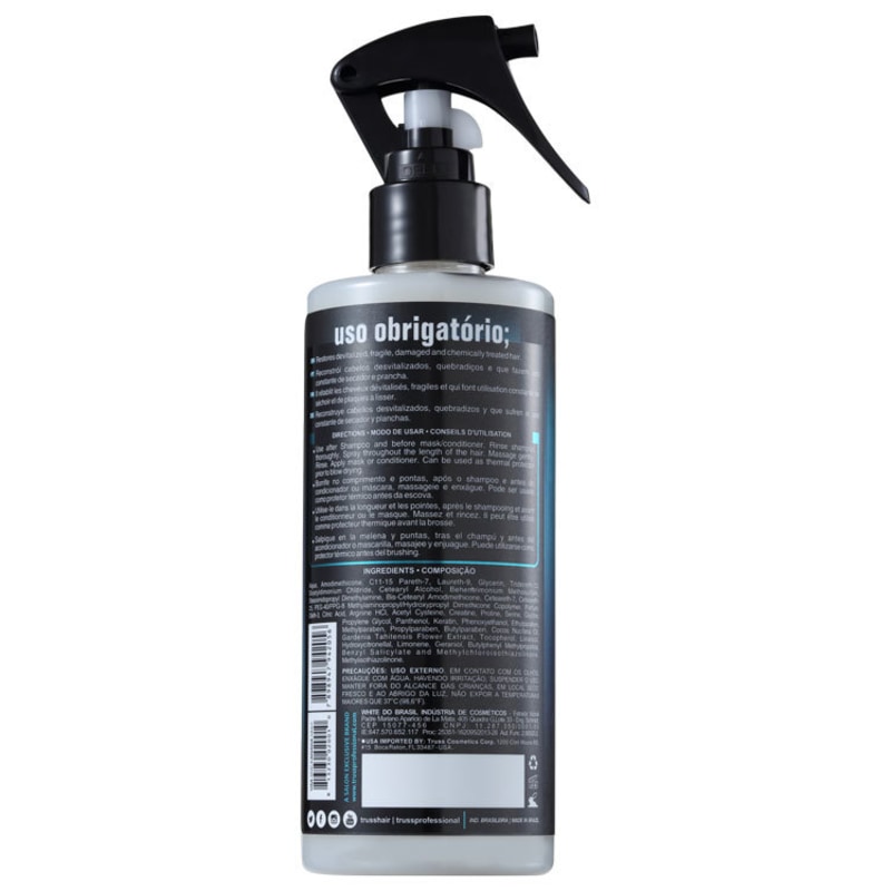 Truss Uso Obrigatório Reconstrutor Capilar 260ml