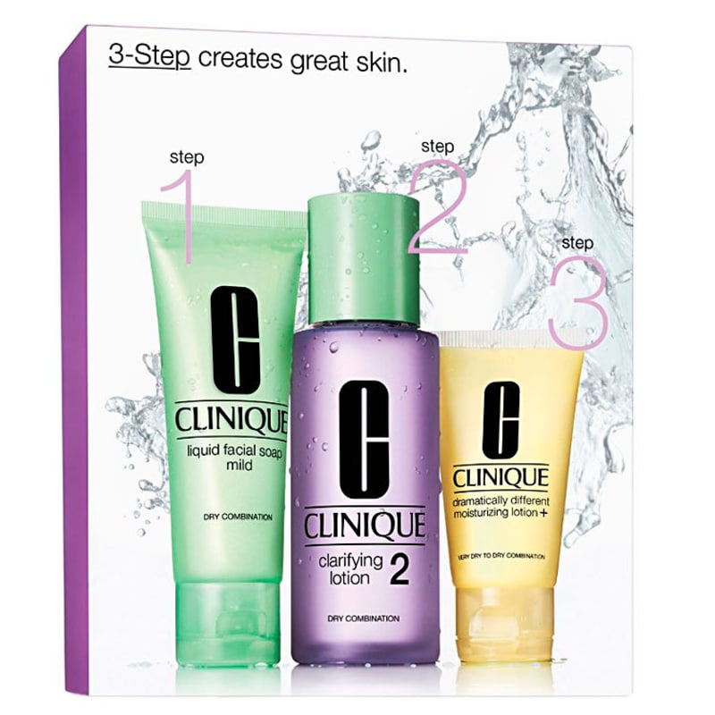 Kit Clinique Sistema 3 Passos Introdução Pele 2 (3 produtos)