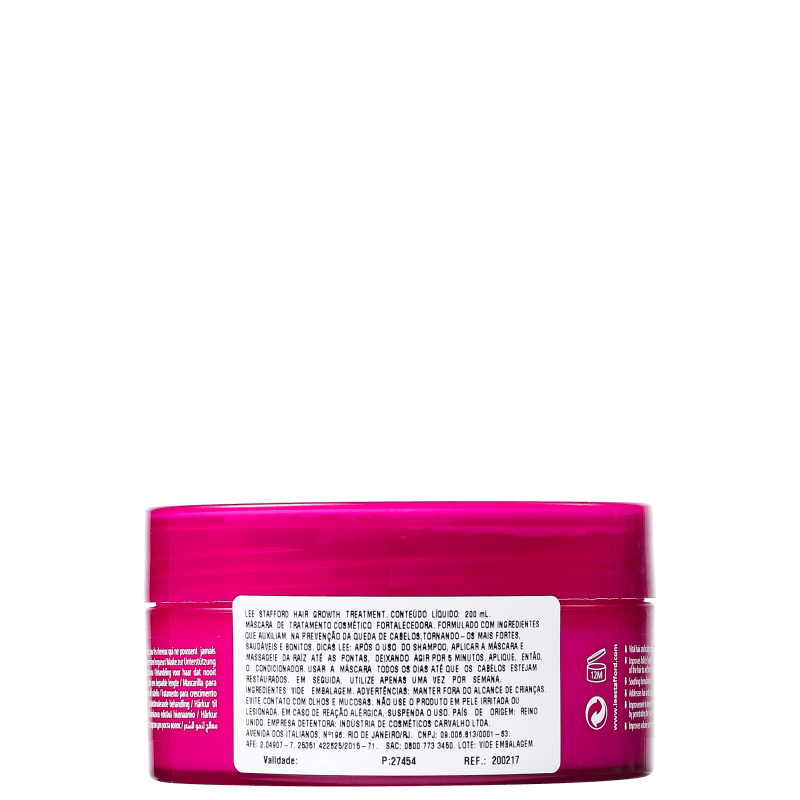 Lee Stafford Hair Growth Treatment Mask - Máscara de Tratamento Intensivo 200ml