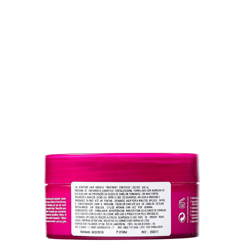 Lee Stafford Hair Growth Treatment Mask - Máscara de Tratamento Intensivo 200ml