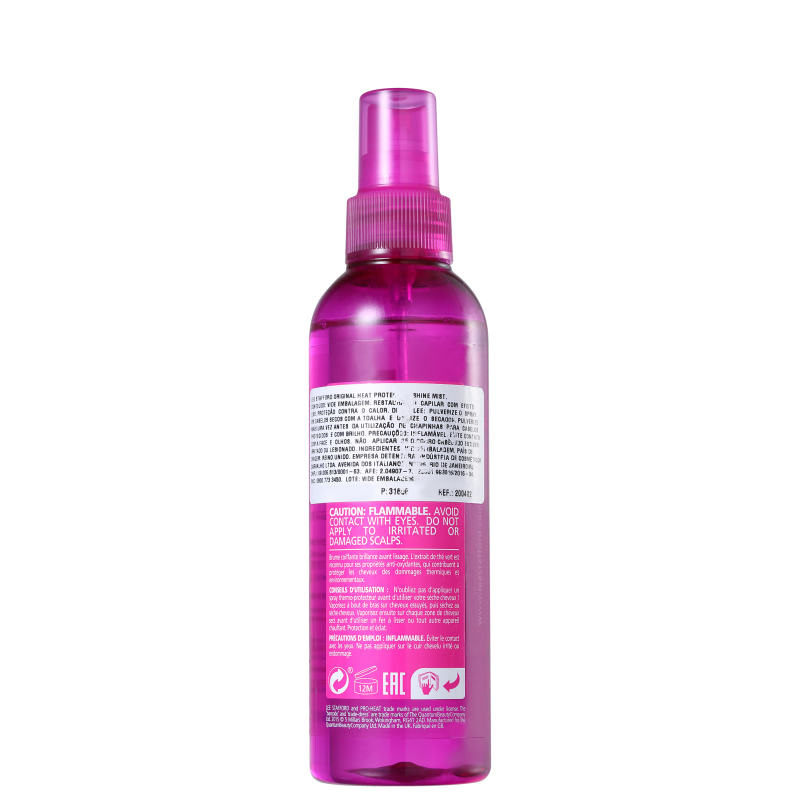 Lee Stafford Poker Straight Flat Iron Protection Shine Mist - Protetor Térmico 200ml