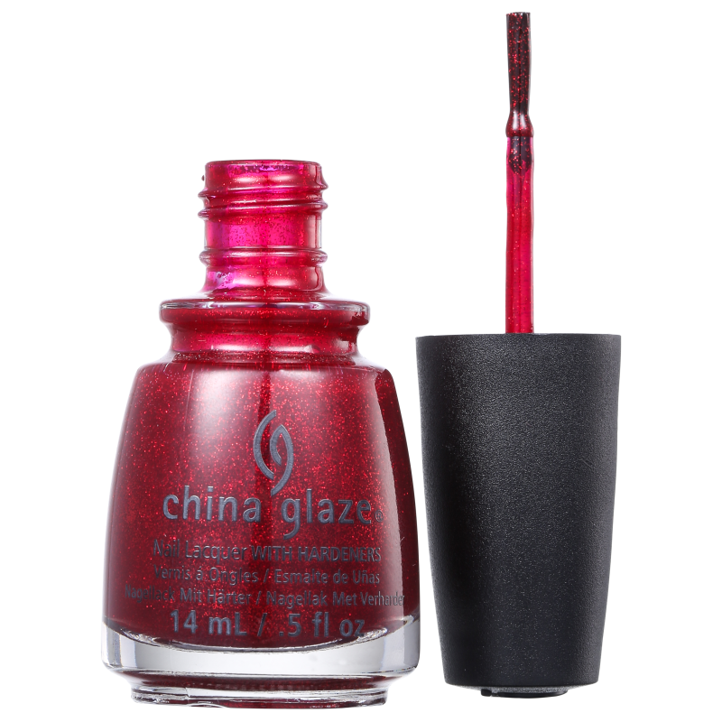 China Glaze Ruby Pumps - Esmalte Glitter 14ml