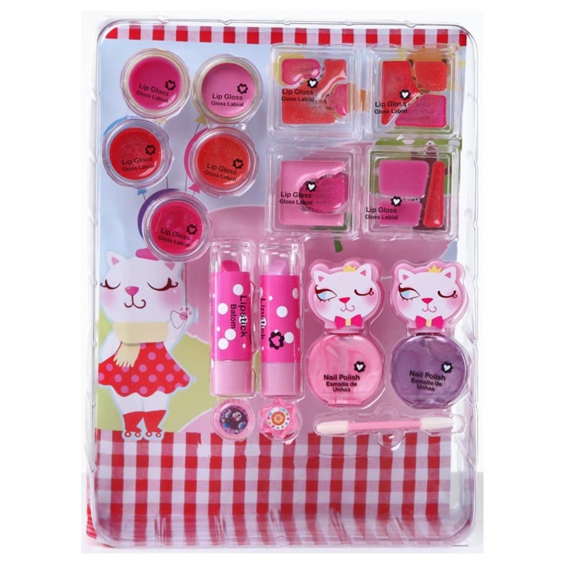Markwins Linha Pop Pretty In Pink - Conjunto de Maquiagem Infantil