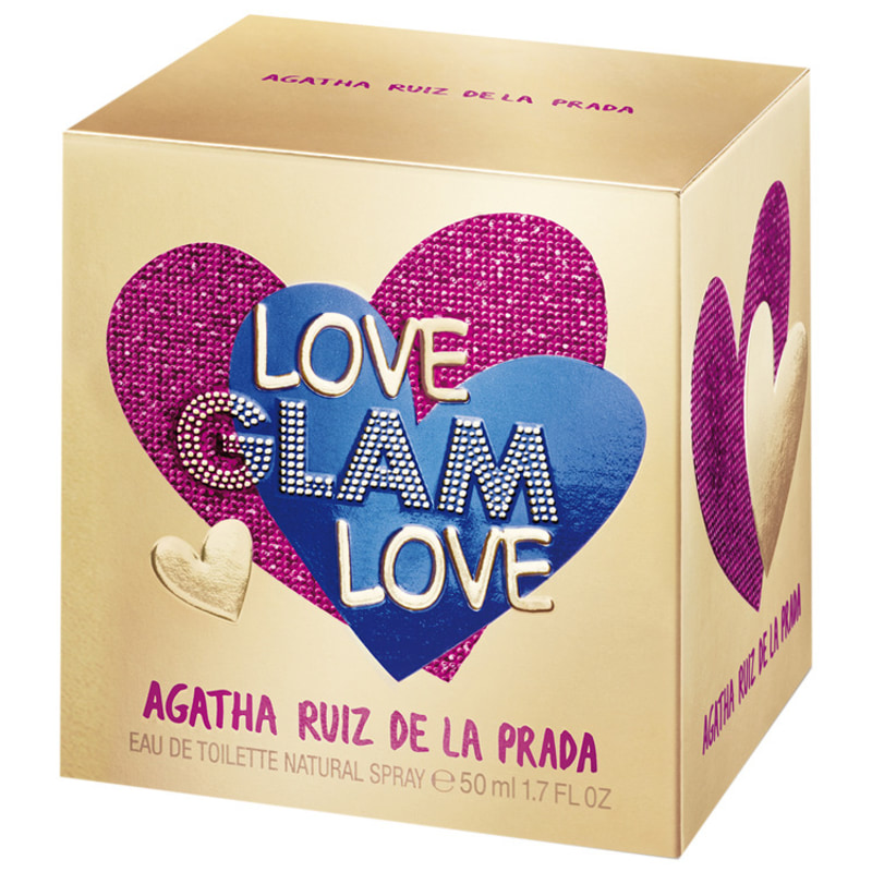Love Glam Love Agatha Ruiz de La Prada Eau de Toilette - Perfume Feminino 50ml