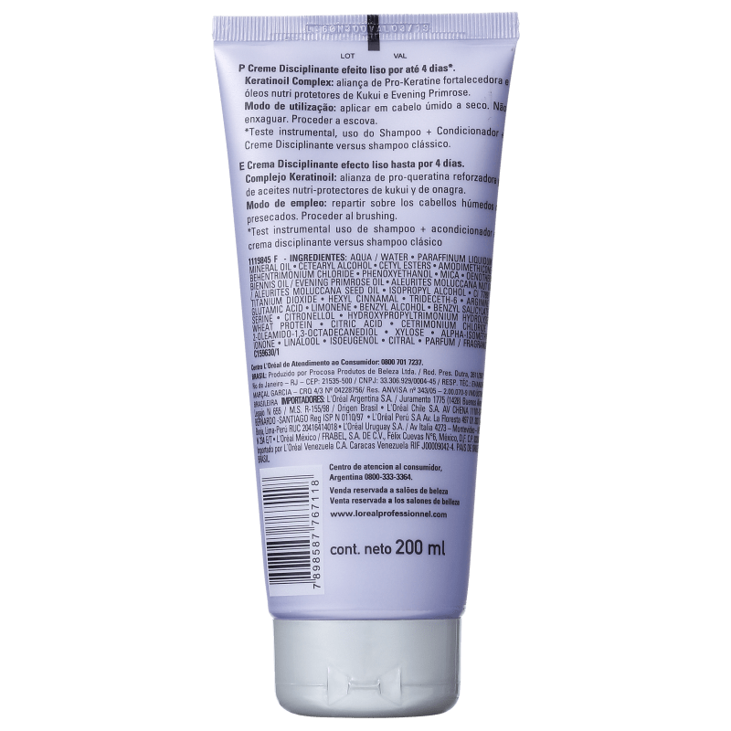 L'Oréal Professionnel Liss Unlimited - Creme Disciplinante 200ml