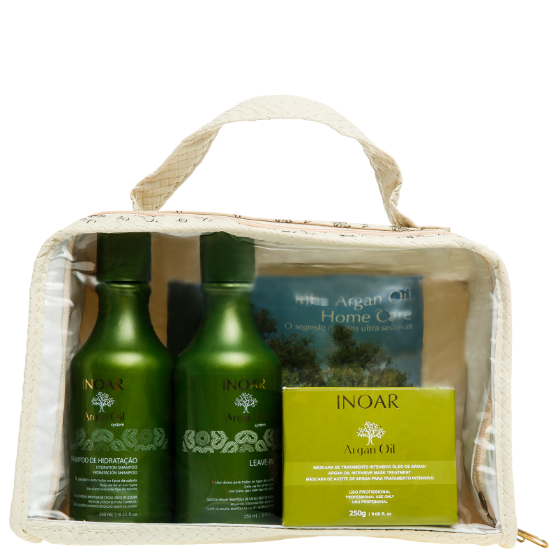 Inoar Argan Oil Hair Kit (3 Produtos)