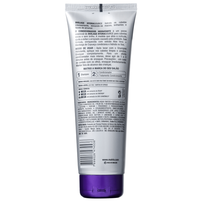 Matrix Biolage Hydrathérapie Hidratante - Condicionador 250ml