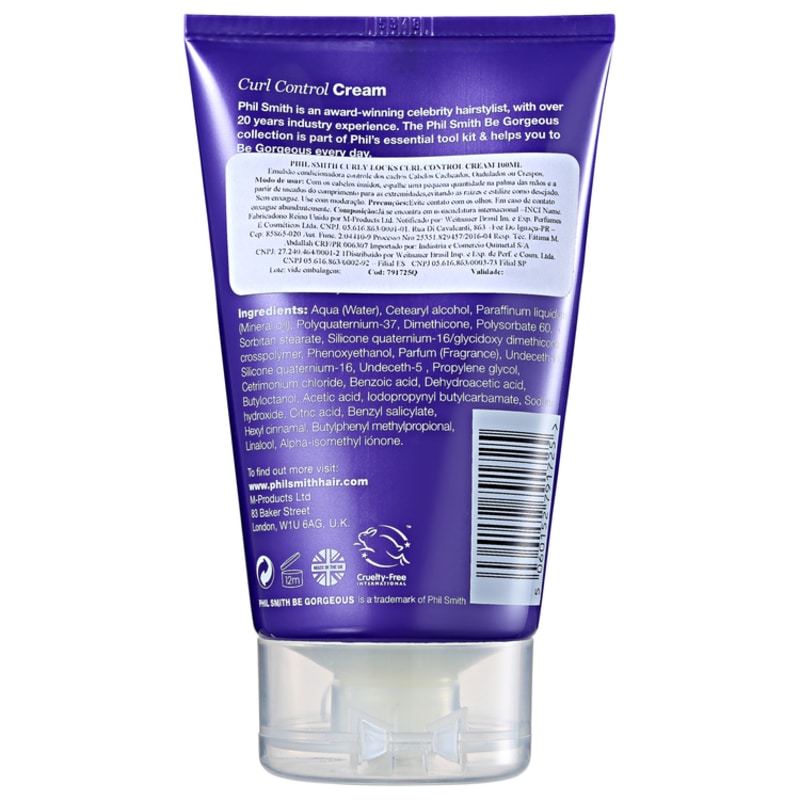 Phil Smith Curly Locks Curl Control Cream - Leave-In 100ml