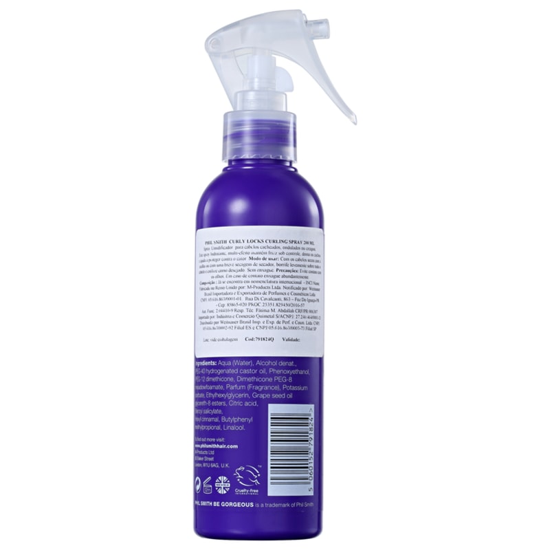 Phil Smith Curly Locks Curl Perfecting - Spray de Definição 200ml
