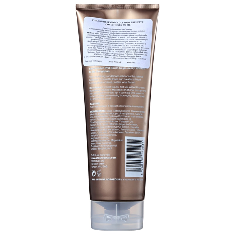 Phil Smith Wow Brunette Conditioner - Condicionador 250ml