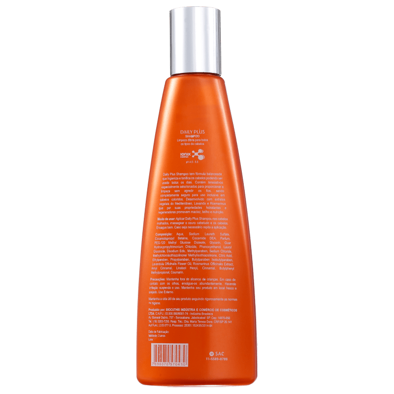 Mediterrani Daily Plus - Shampoo 250ml