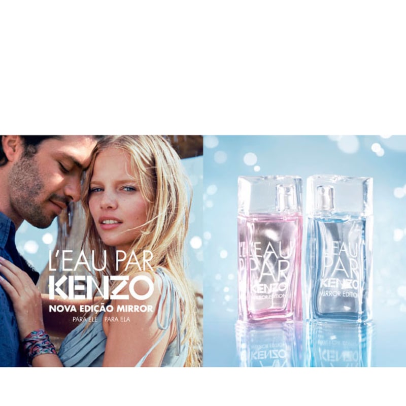 L'Eau Par Mirror Edition Pour Homme Kenzo Eau de Toilette - Perfume Masculino 50ml