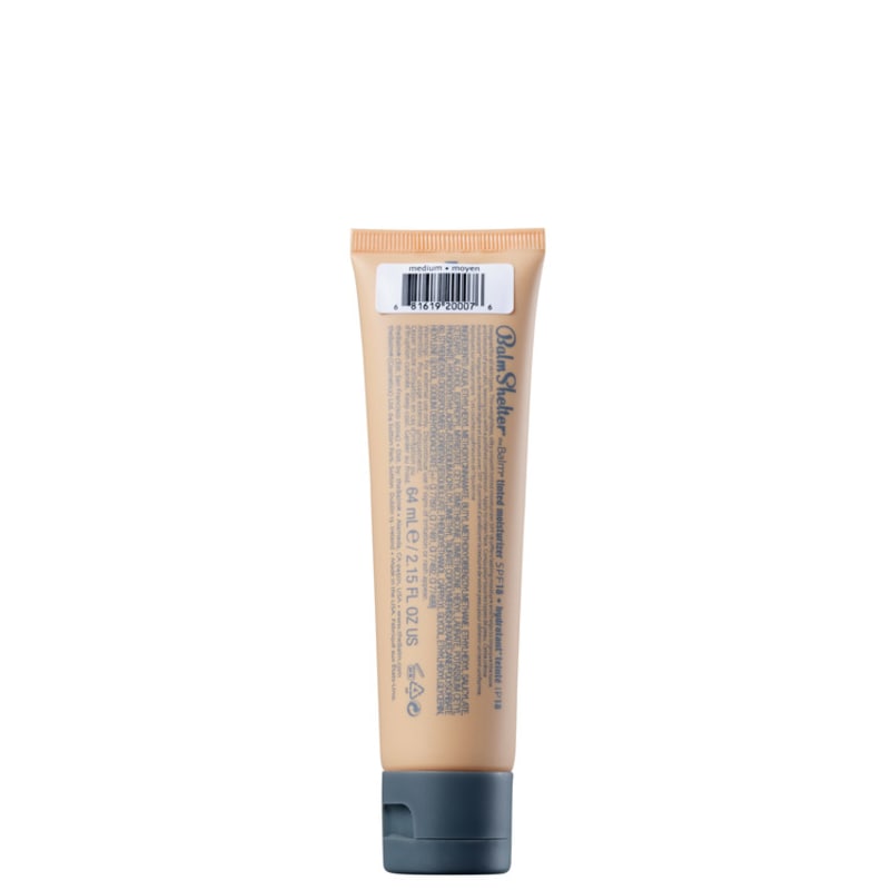 the Balm Balmshelter Medium FPS 18 - Hidratante com Cor 64g