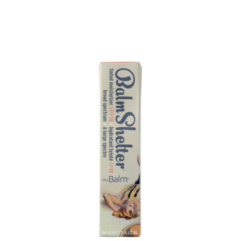 the Balm Balmshelter Medium FPS 18 - Hidratante com Cor 64g